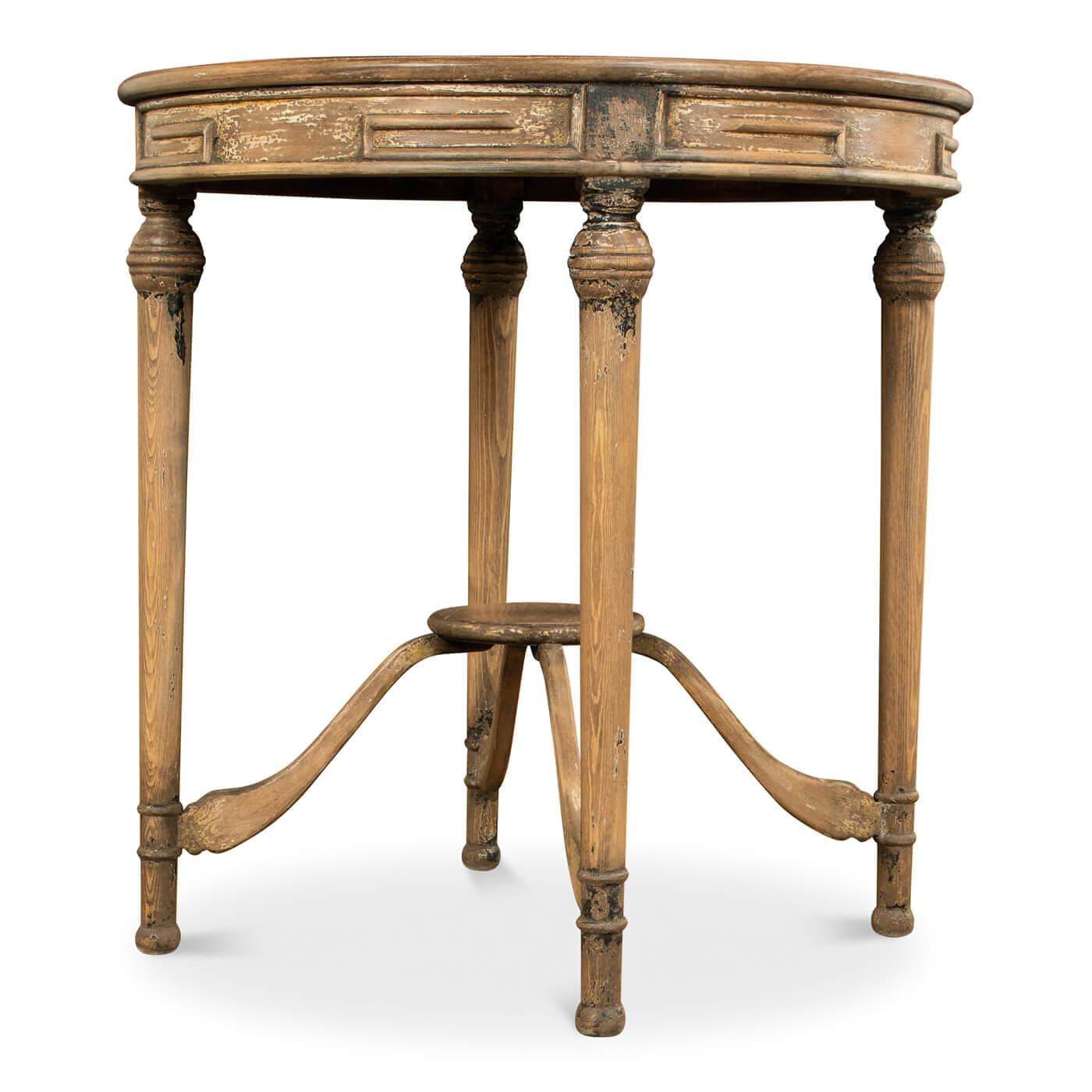 Contemporary French Country-Style Tea Table For Sale