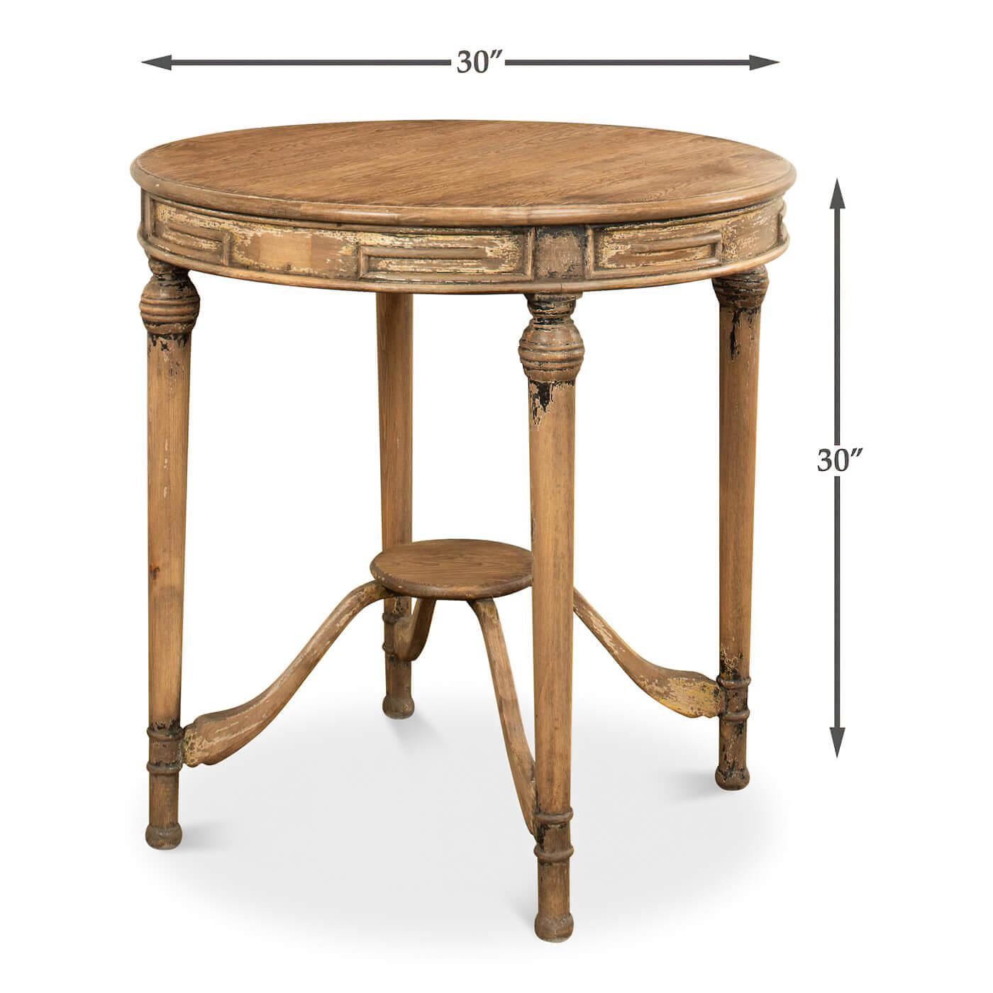 French Country-Style Tea Table For Sale 1