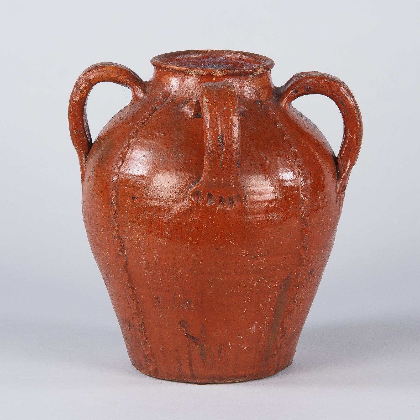 French Country Terracotta Water Jar, Late 1800s 6