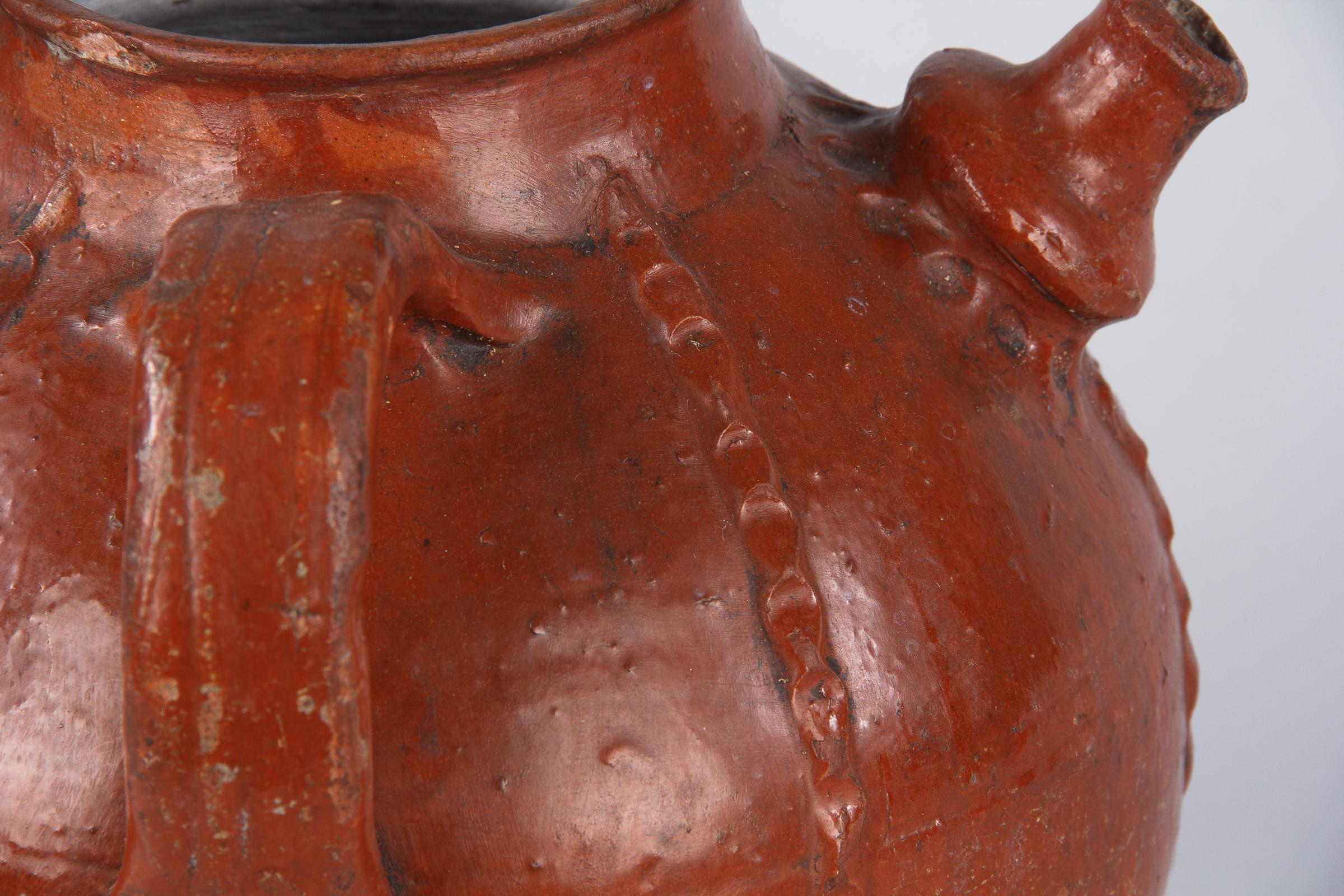French Country Terracotta Water Jar, Late 1800s 8