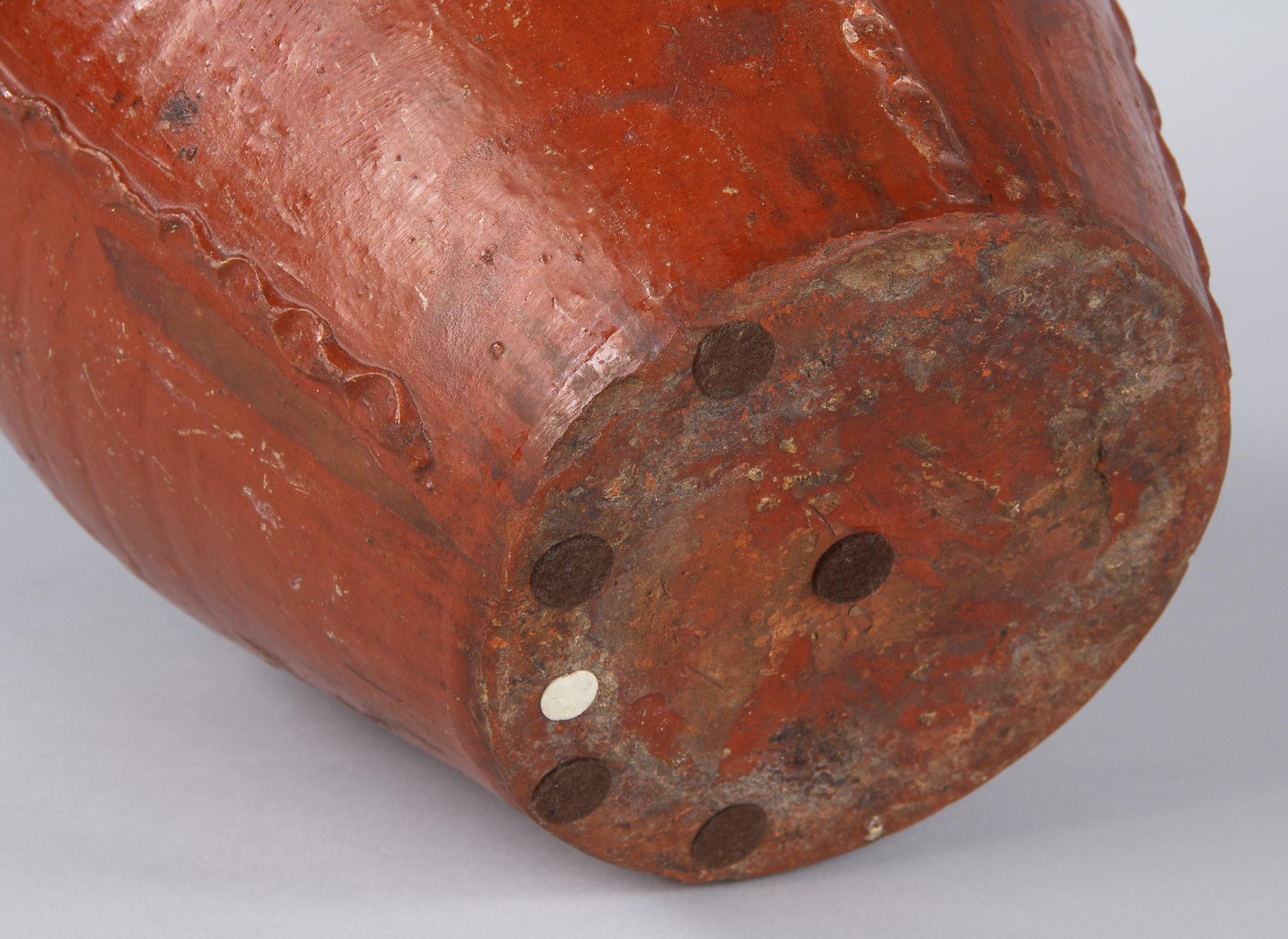 French Country Terracotta Water Jar, Late 1800s 13