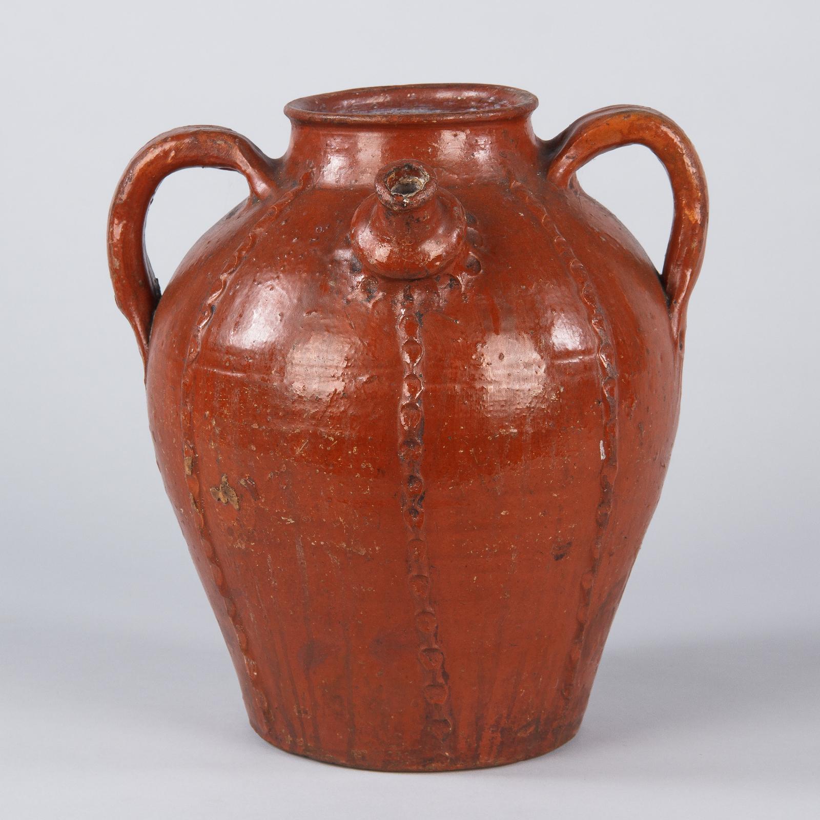French Country Terracotta Water Jar, Late 1800s 3
