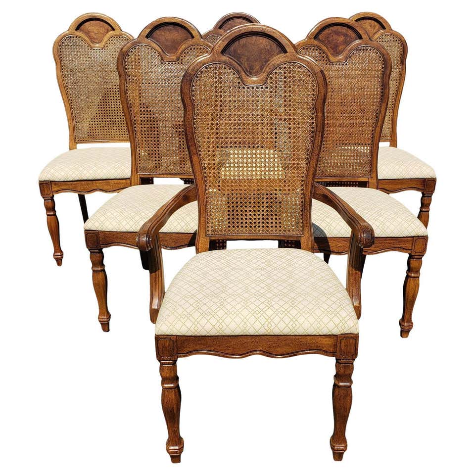 Thomasville Dining Room Set Used 6 For Sale on 1stDibs