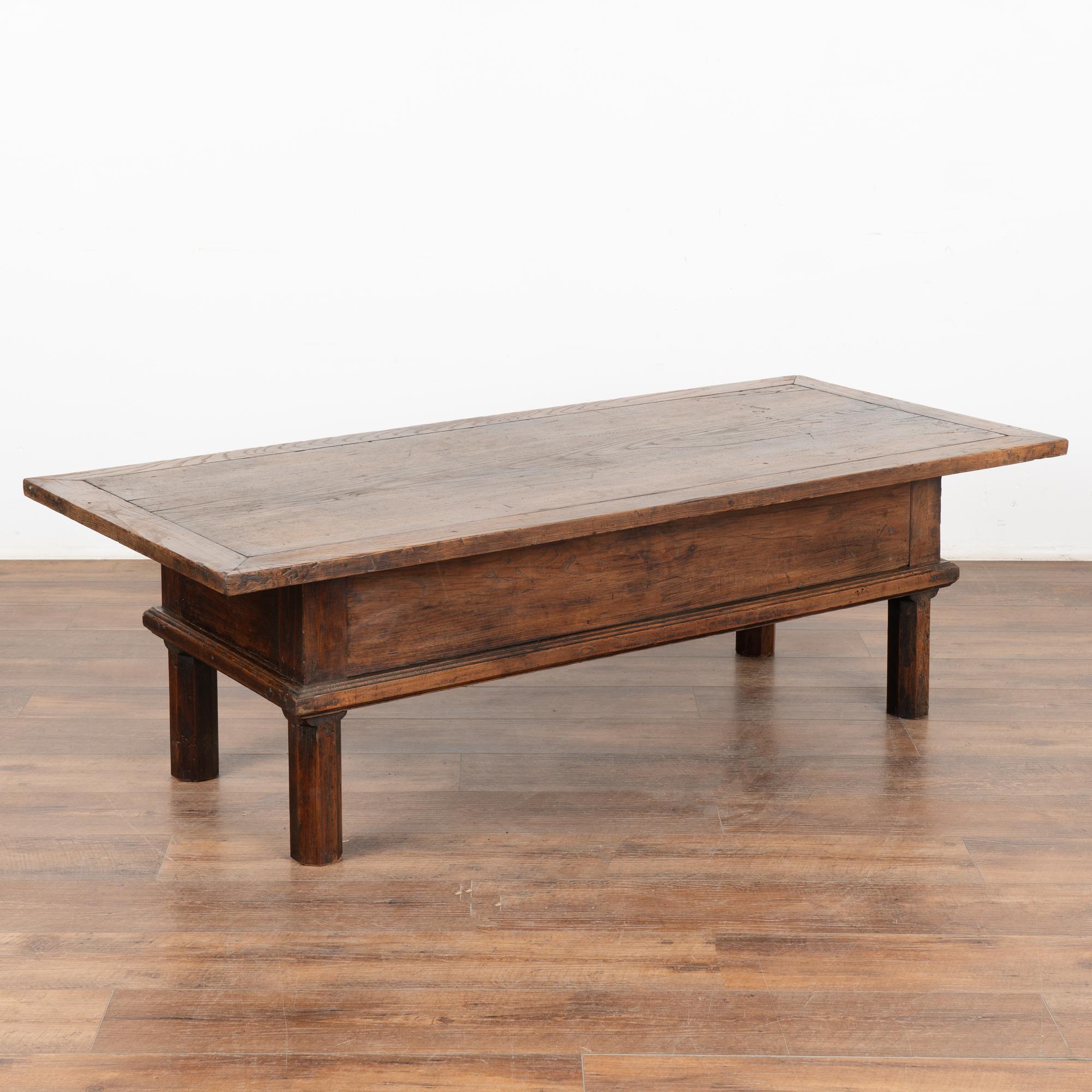 French Country Two Drawer Coffee Table, circa 1820-40 5