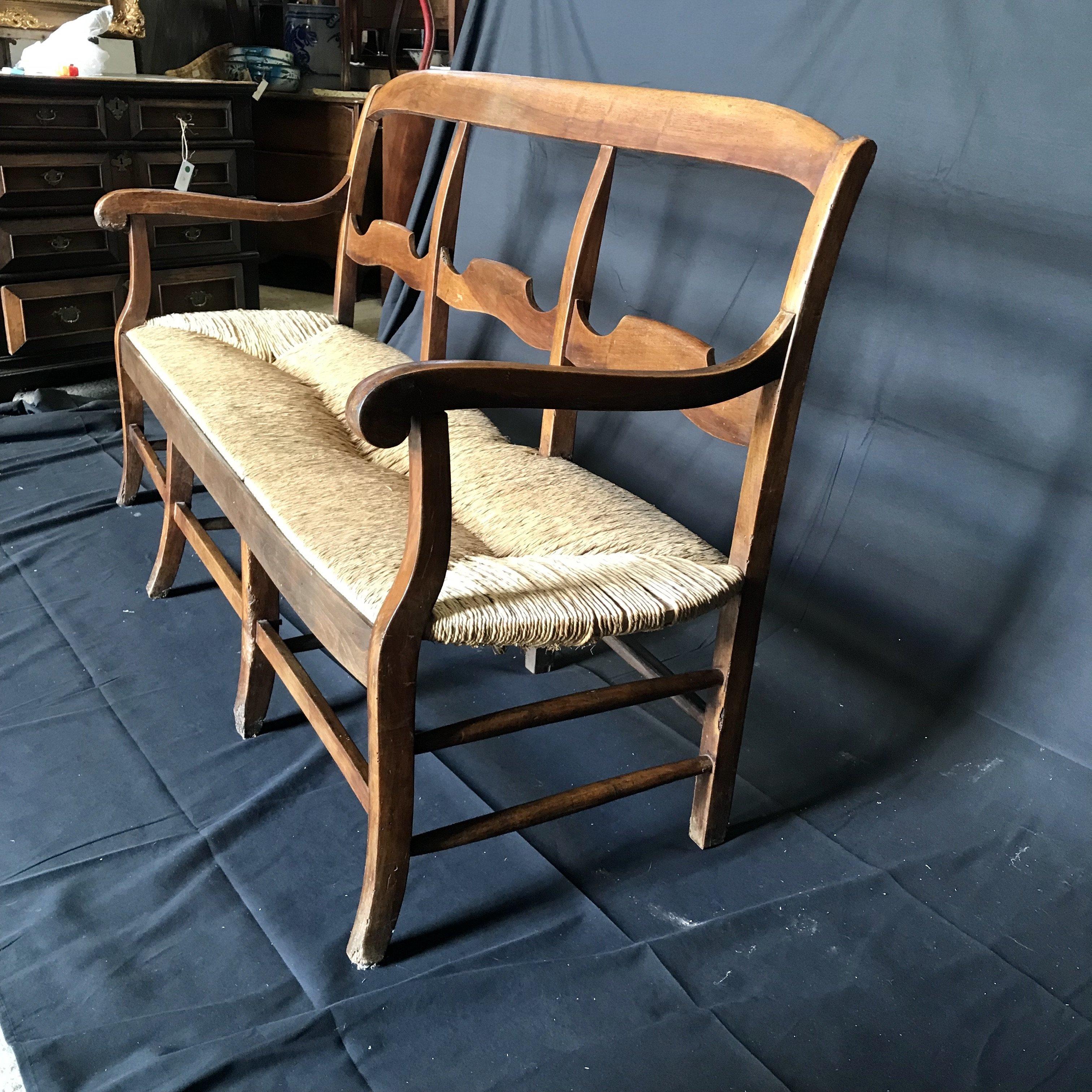 upholstered bench