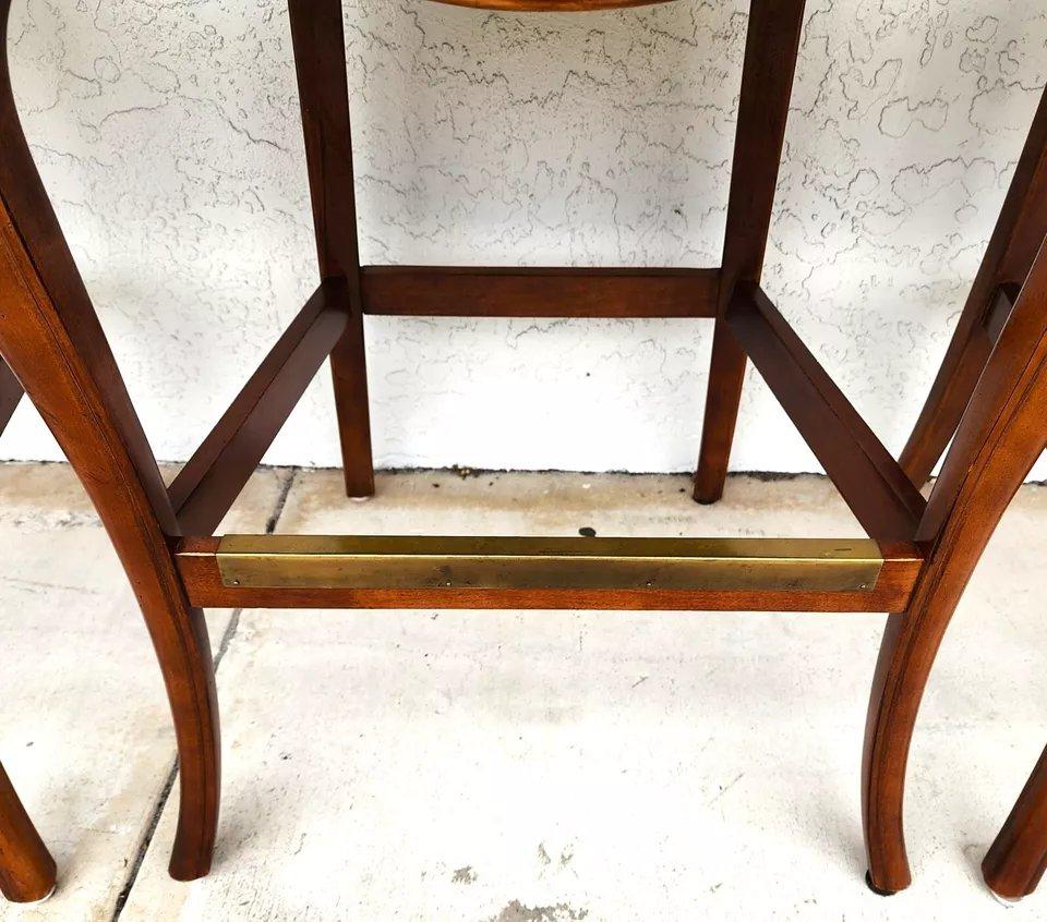 French Country Wheatback Bar Stools For Sale 7