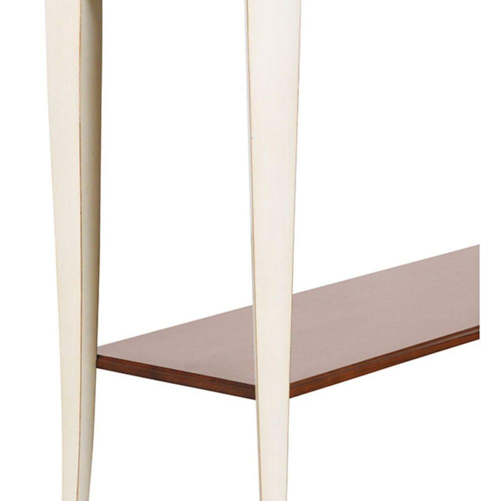 Contemporary French Countryside Console Table in Cherry, 100% Made in France For Sale