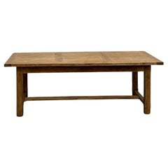 Table de campagne en chêne massif, années 1950