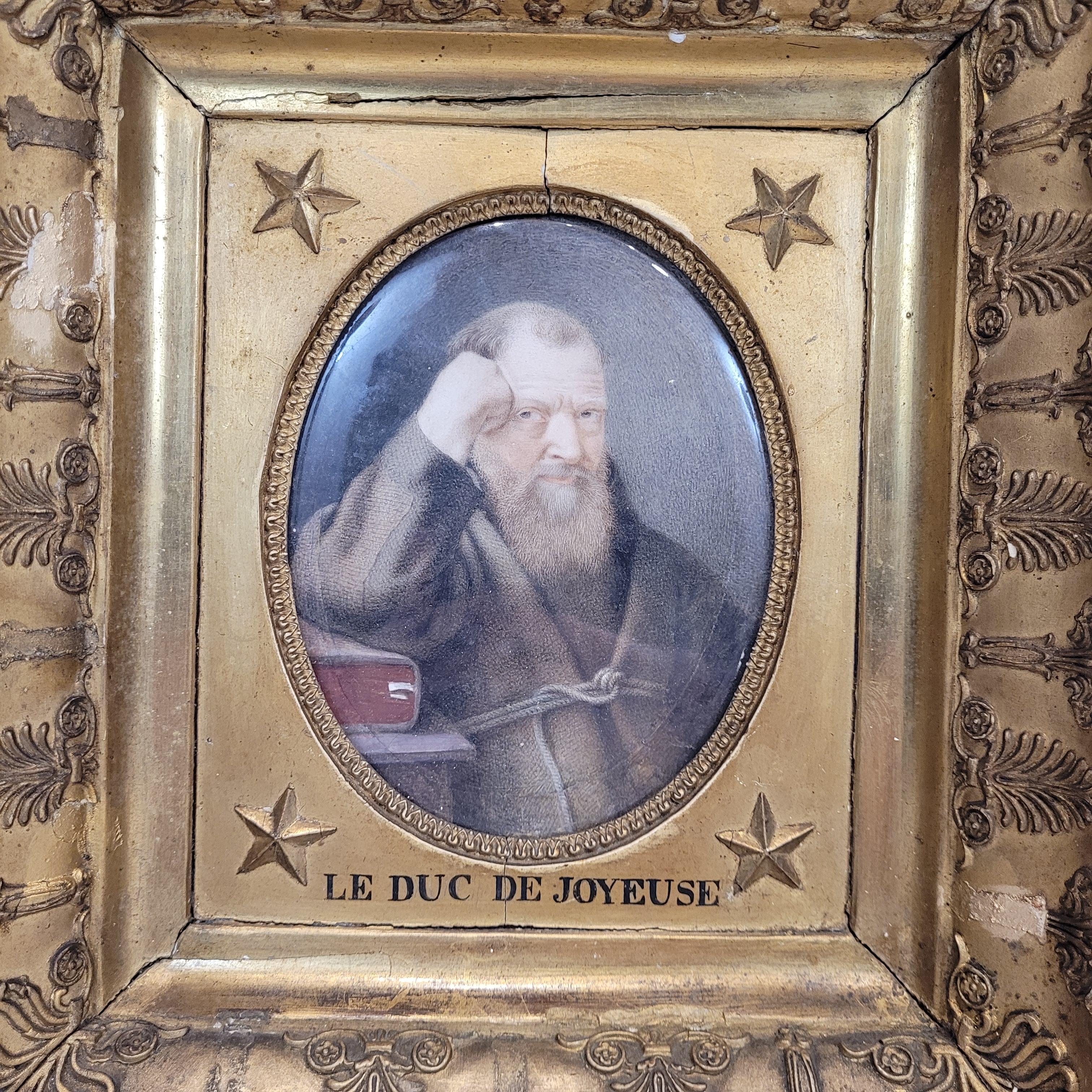 Pareja francesa Grabados en acuarela 