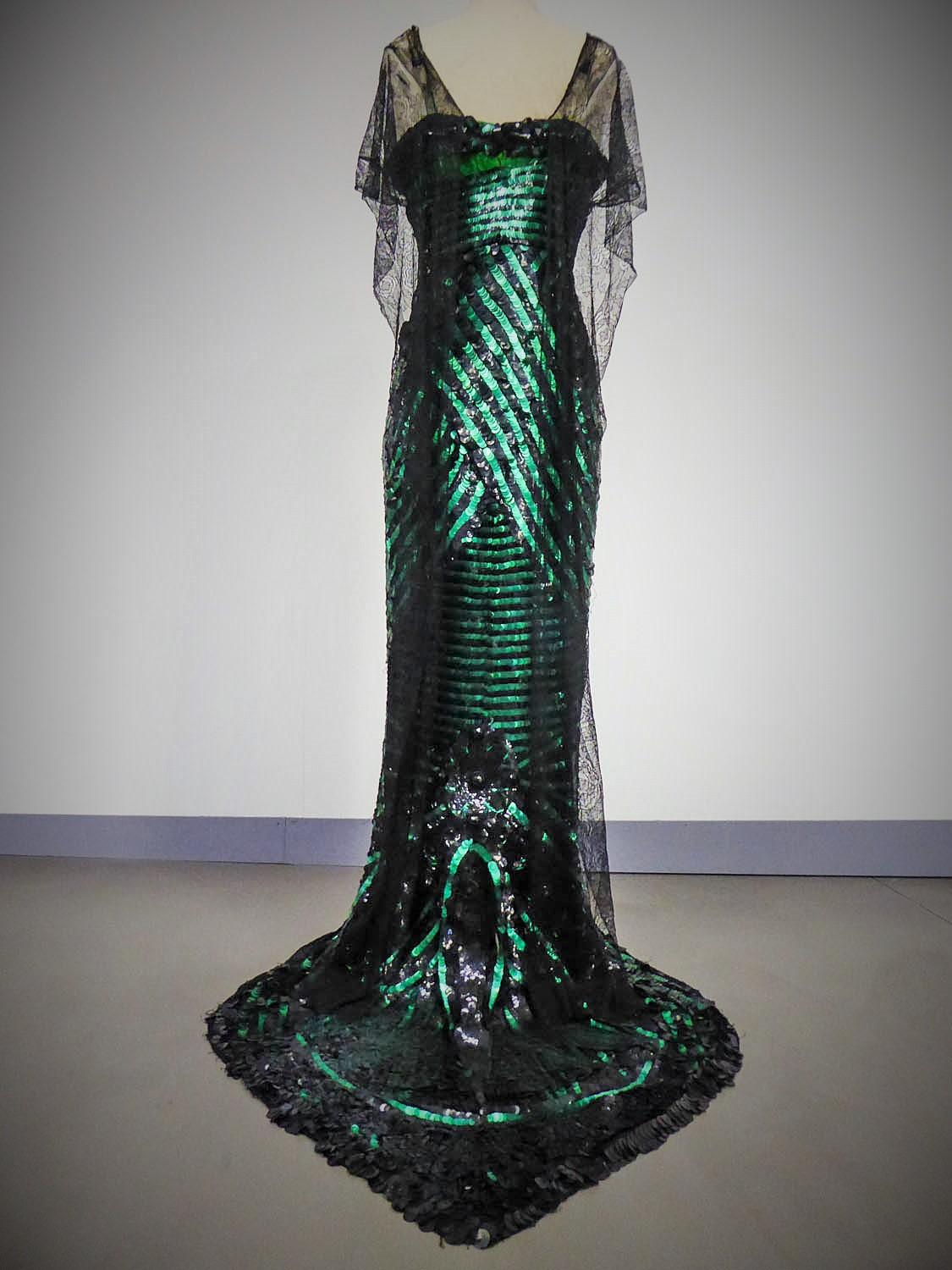 French Couture Sequin Dress Circa 1910/1920 2