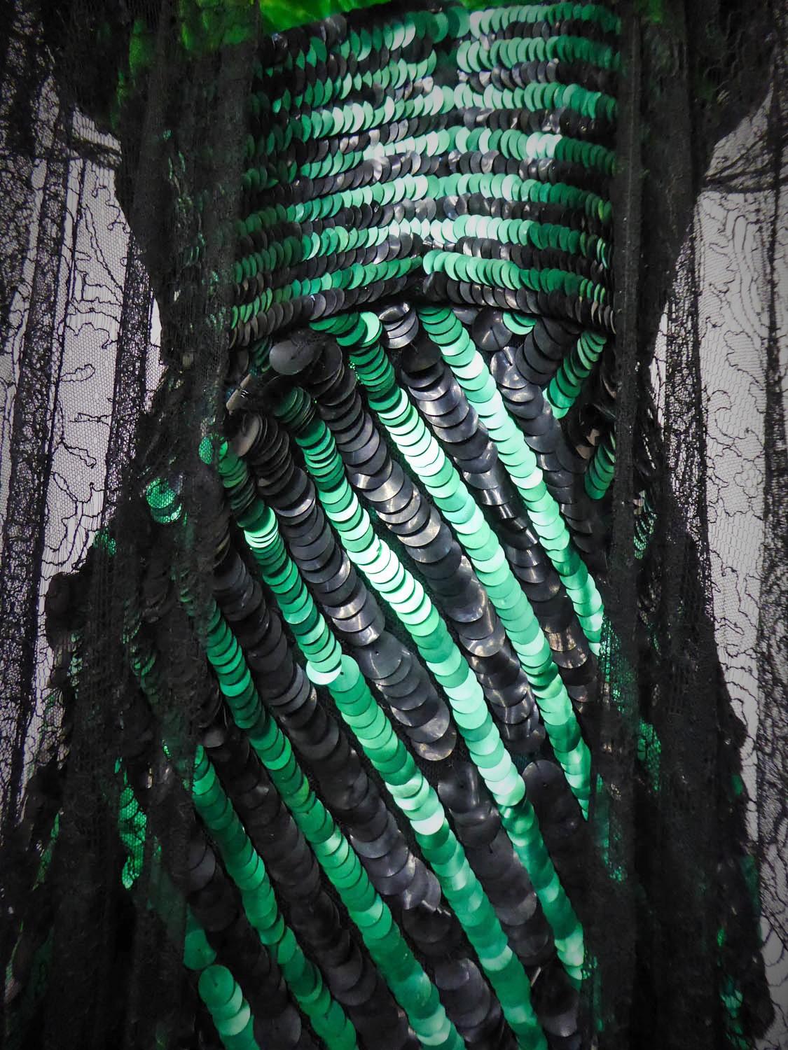 French Couture Sequin Dress Circa 1910/1920 4