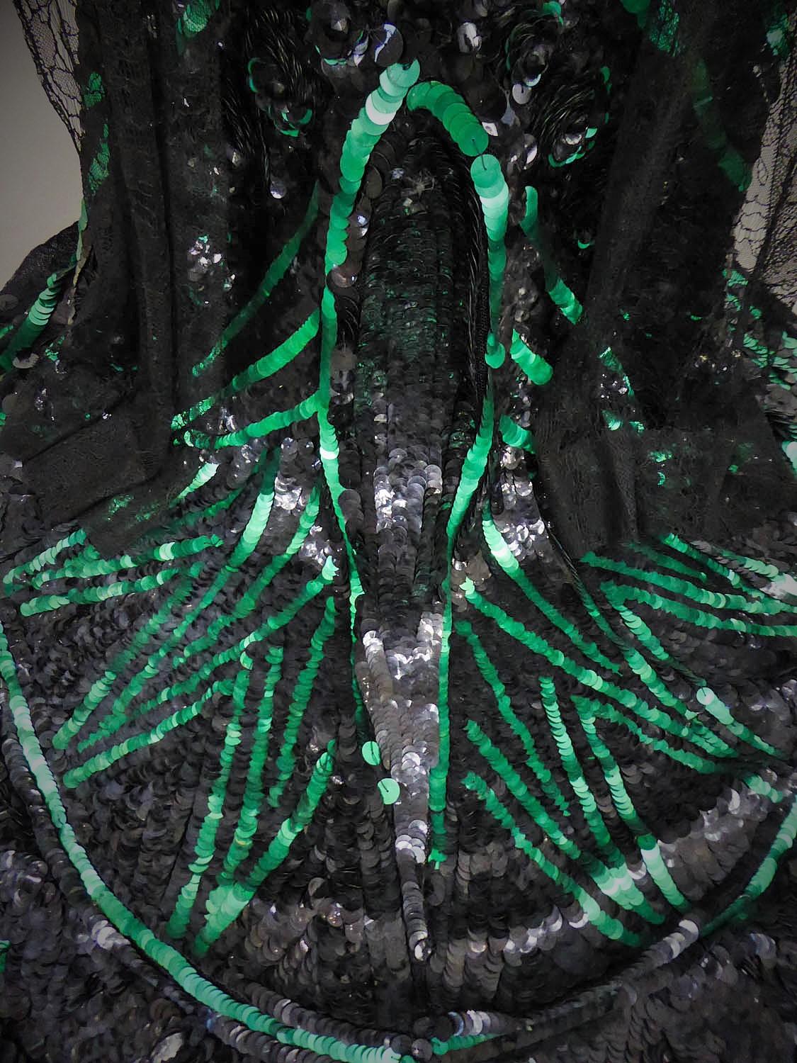 French Couture Sequin Dress Circa 1910/1920 5