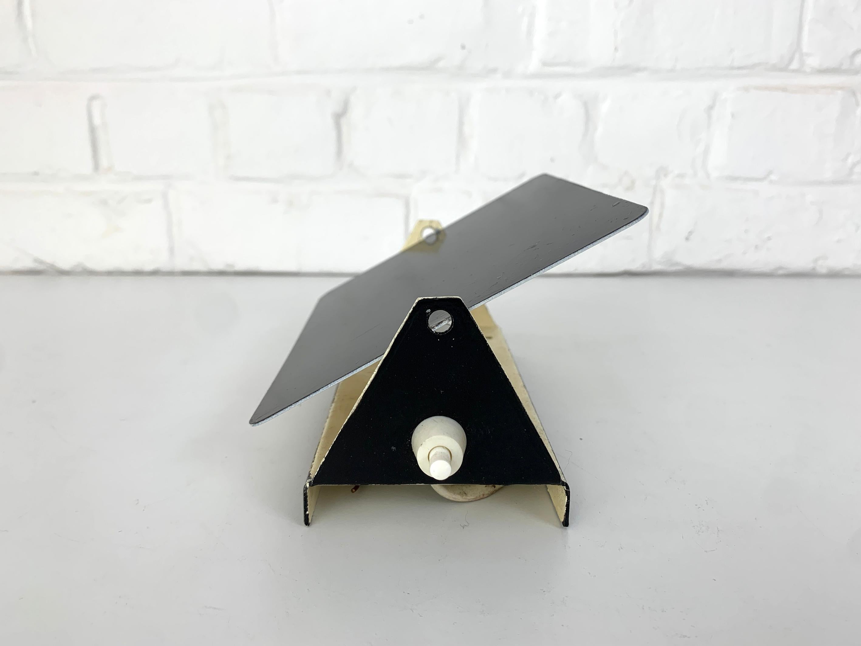 Lámpara de pared francesa CP1, Charlotte Perriand para Steph Simon, Les Arcs 1960s Francés en venta