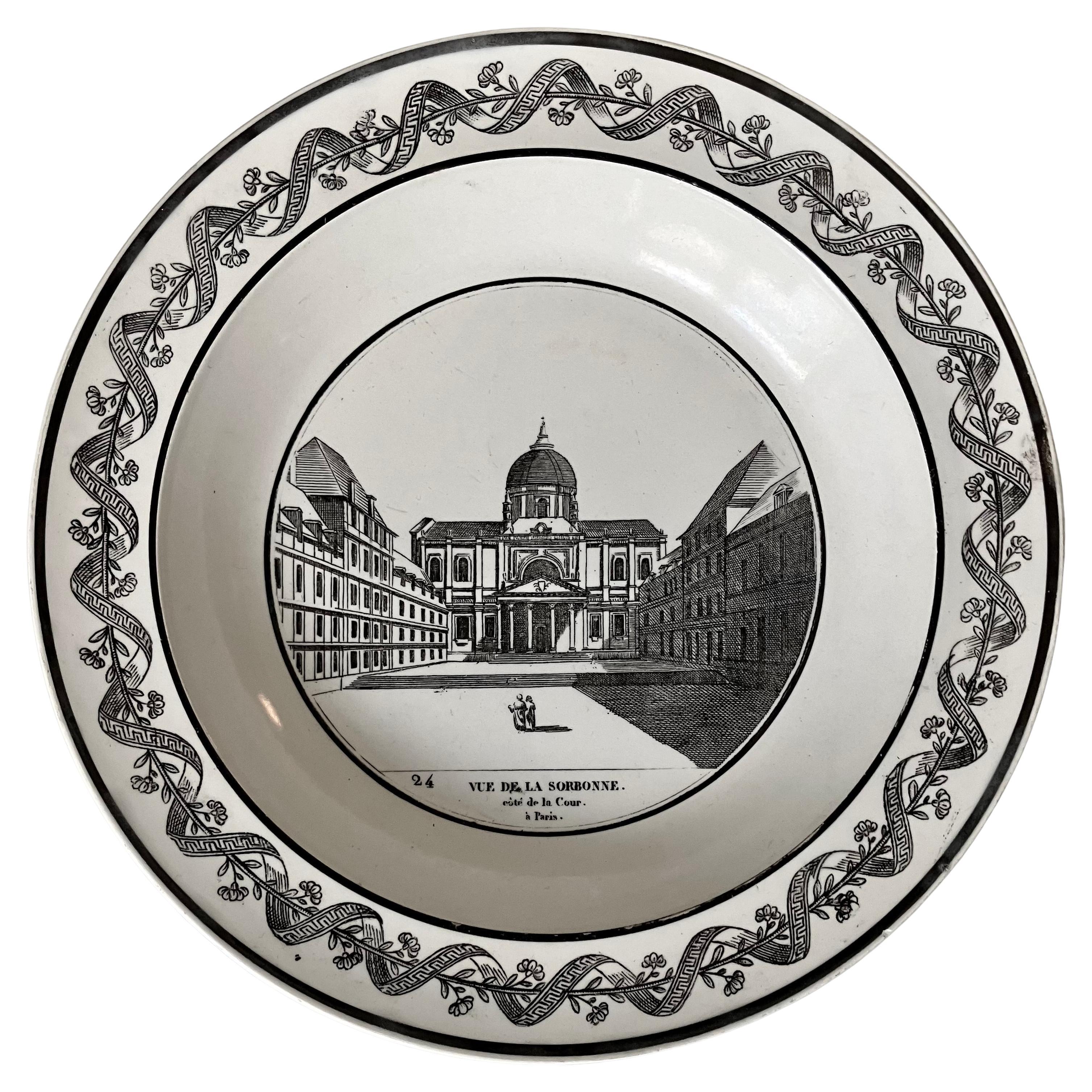 Assiette Sorbonne française