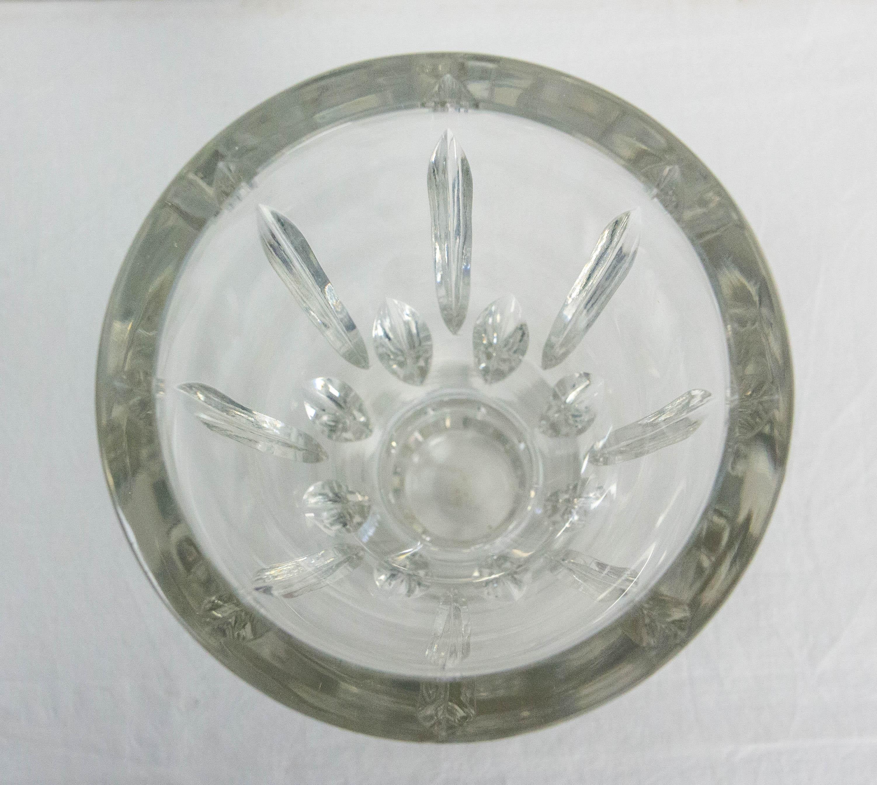 Vaso di Cristallo Francese Manifattura di Sèvres 1960 circa in vendita 1