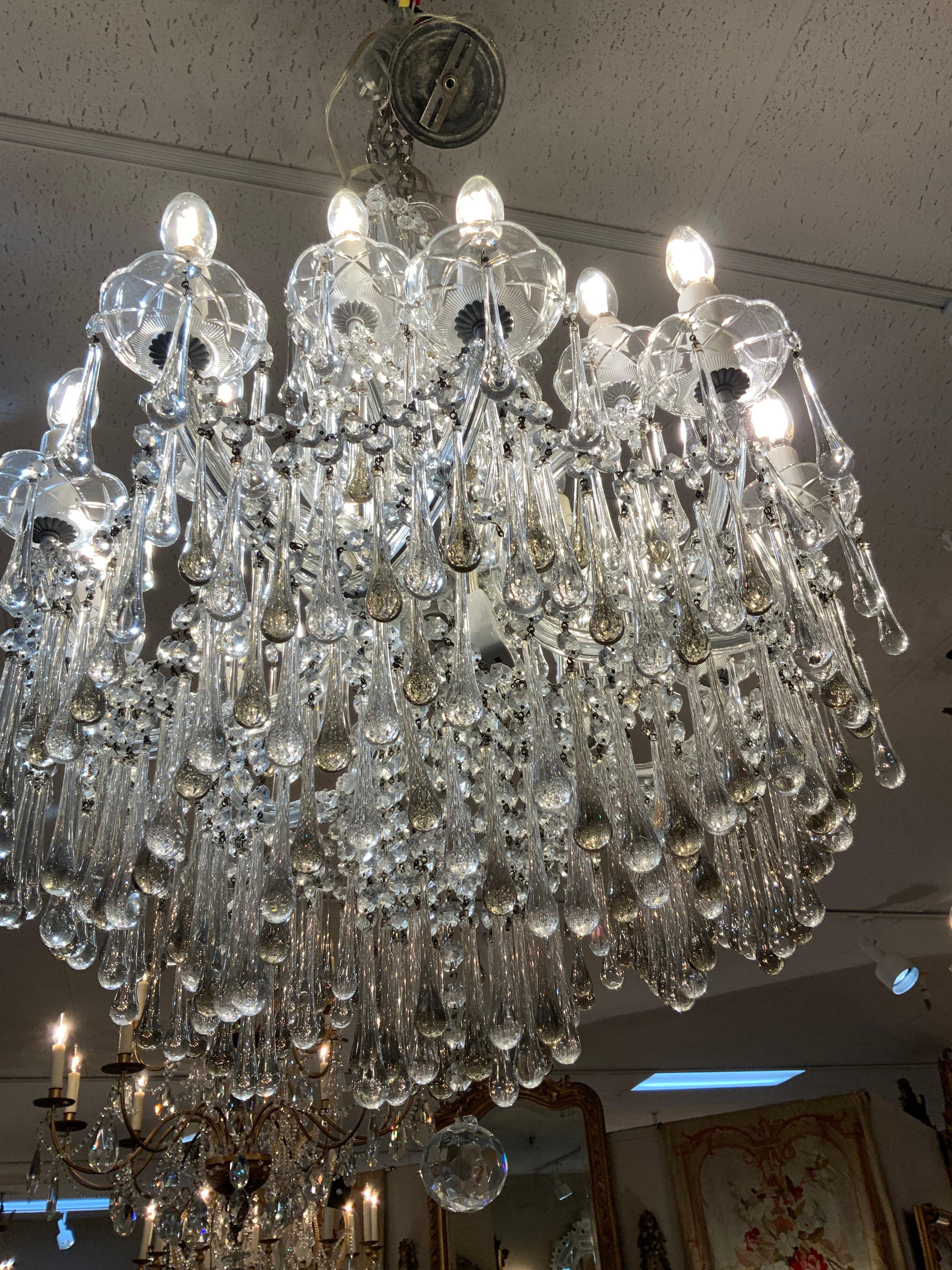 Araña de cristal francés de 15 luces Francés en venta