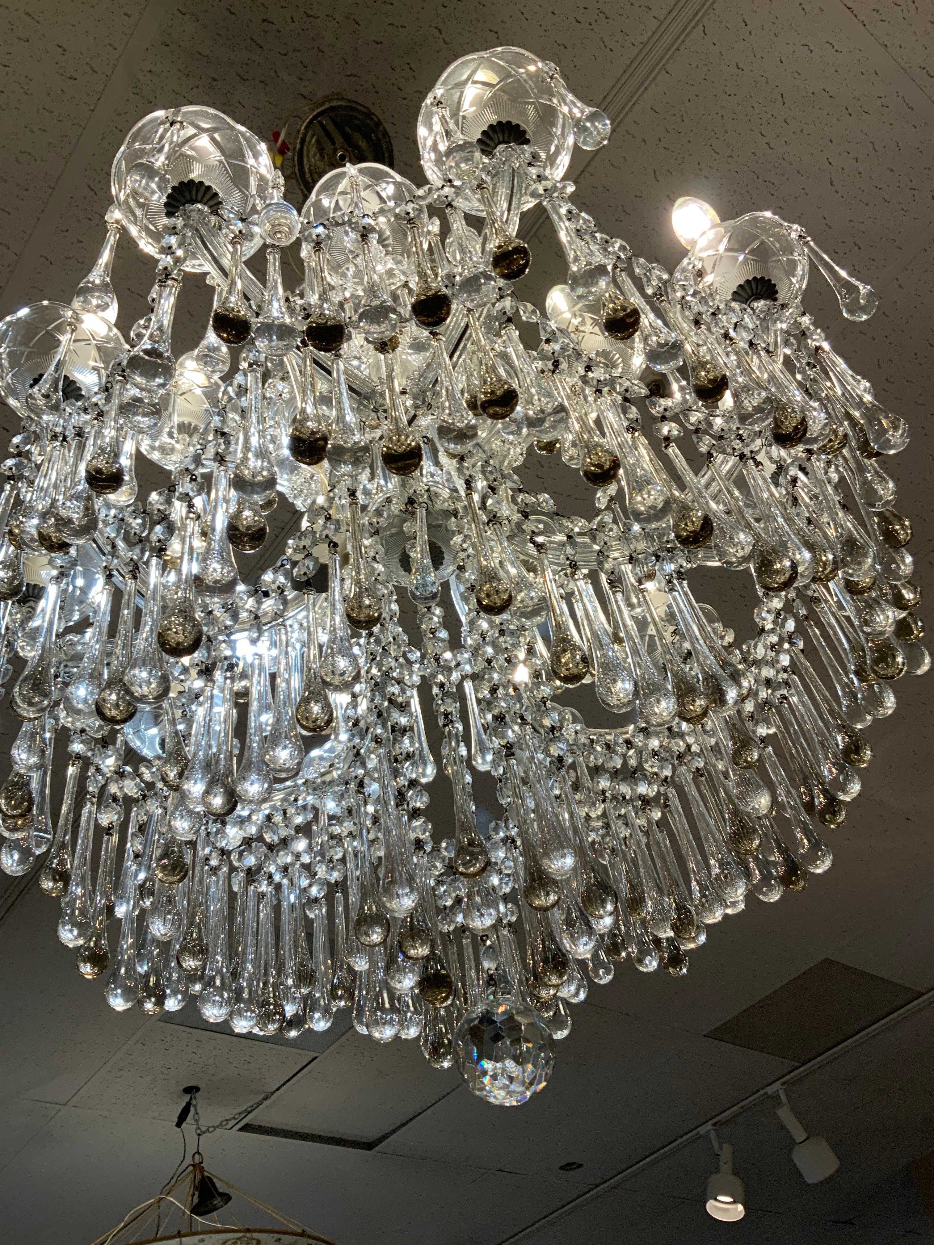 Araña de cristal francés de 15 luces en venta 1