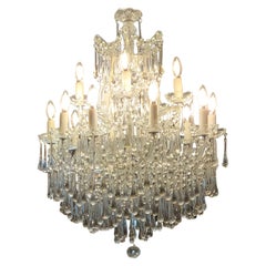 French Crystal 15 light chandelier