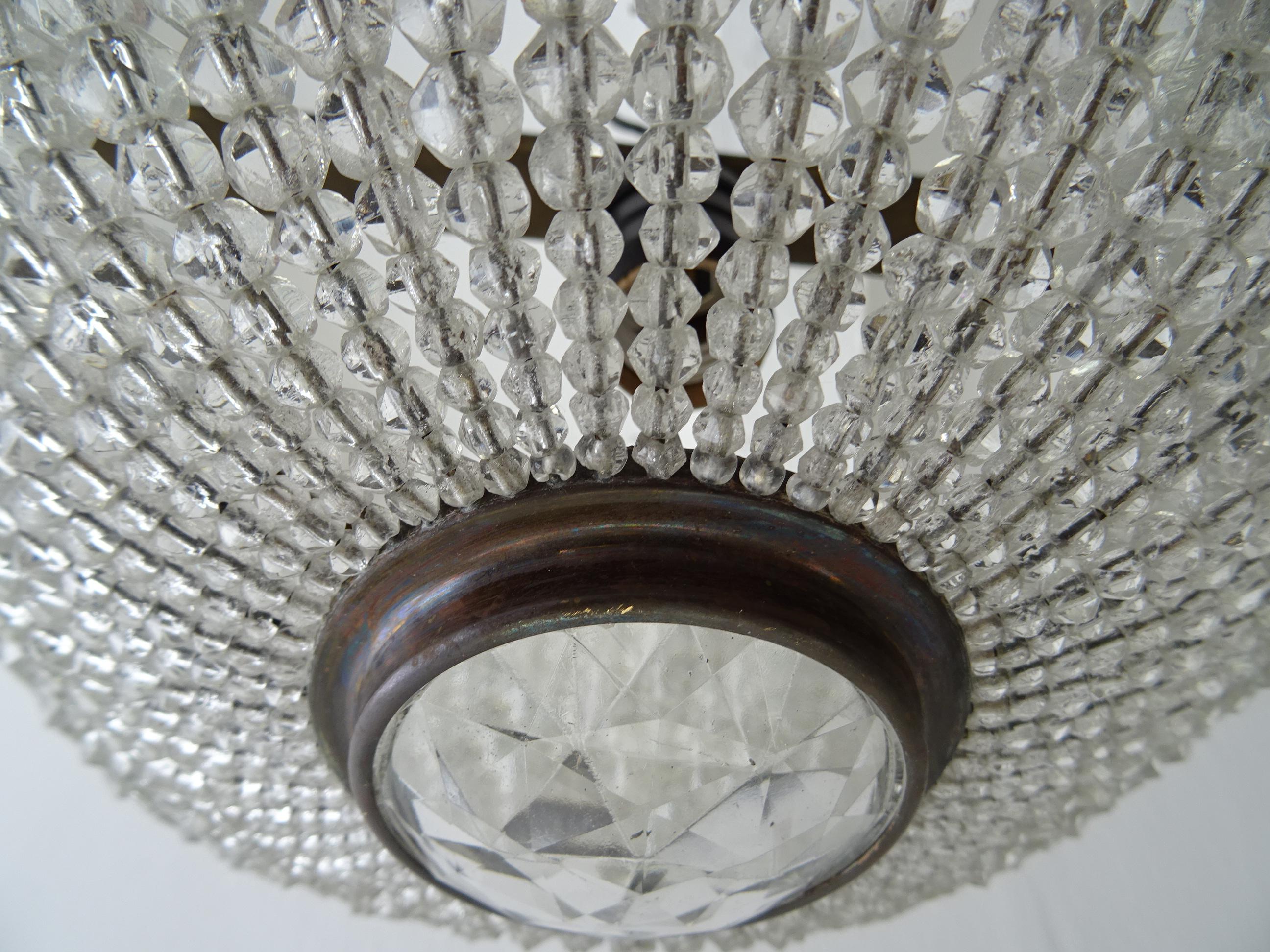 flush mount gold chandelier