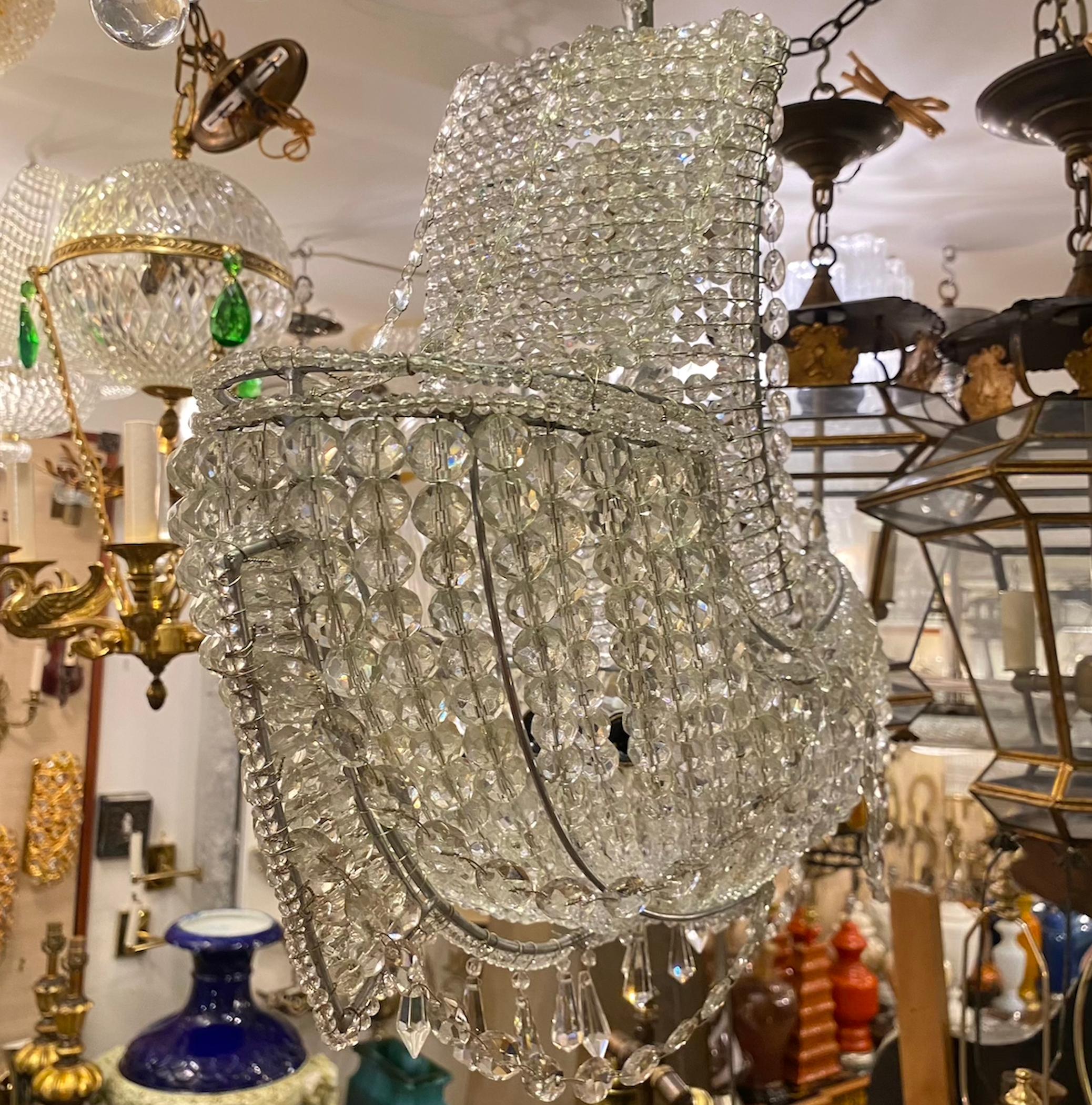 Cristal Lustre de bateau français en cristal