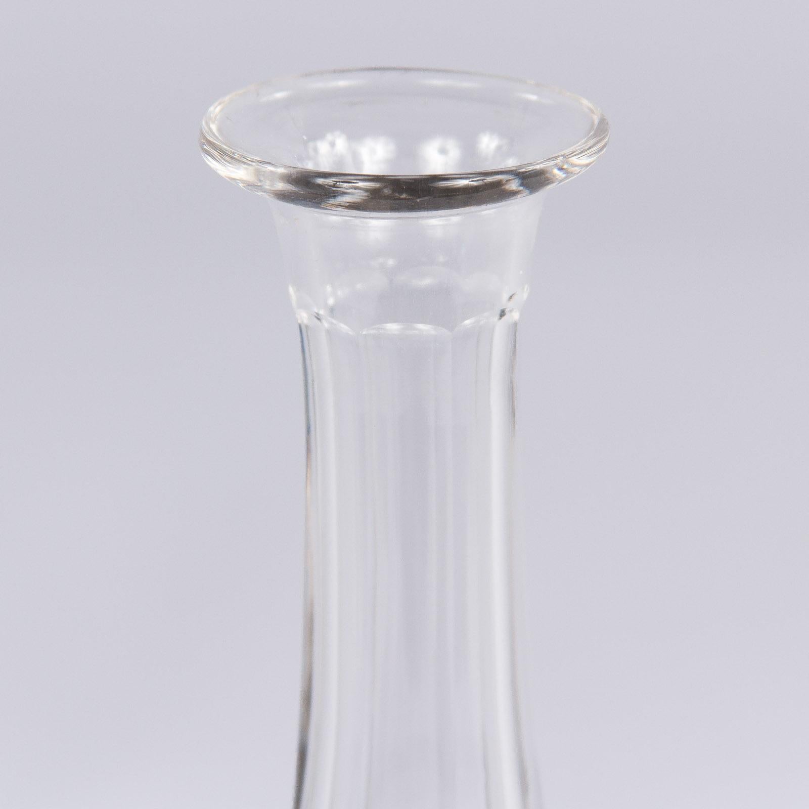 French Crystal Carafe, 1930s 2