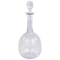 French Crystal Carafe, 1930s