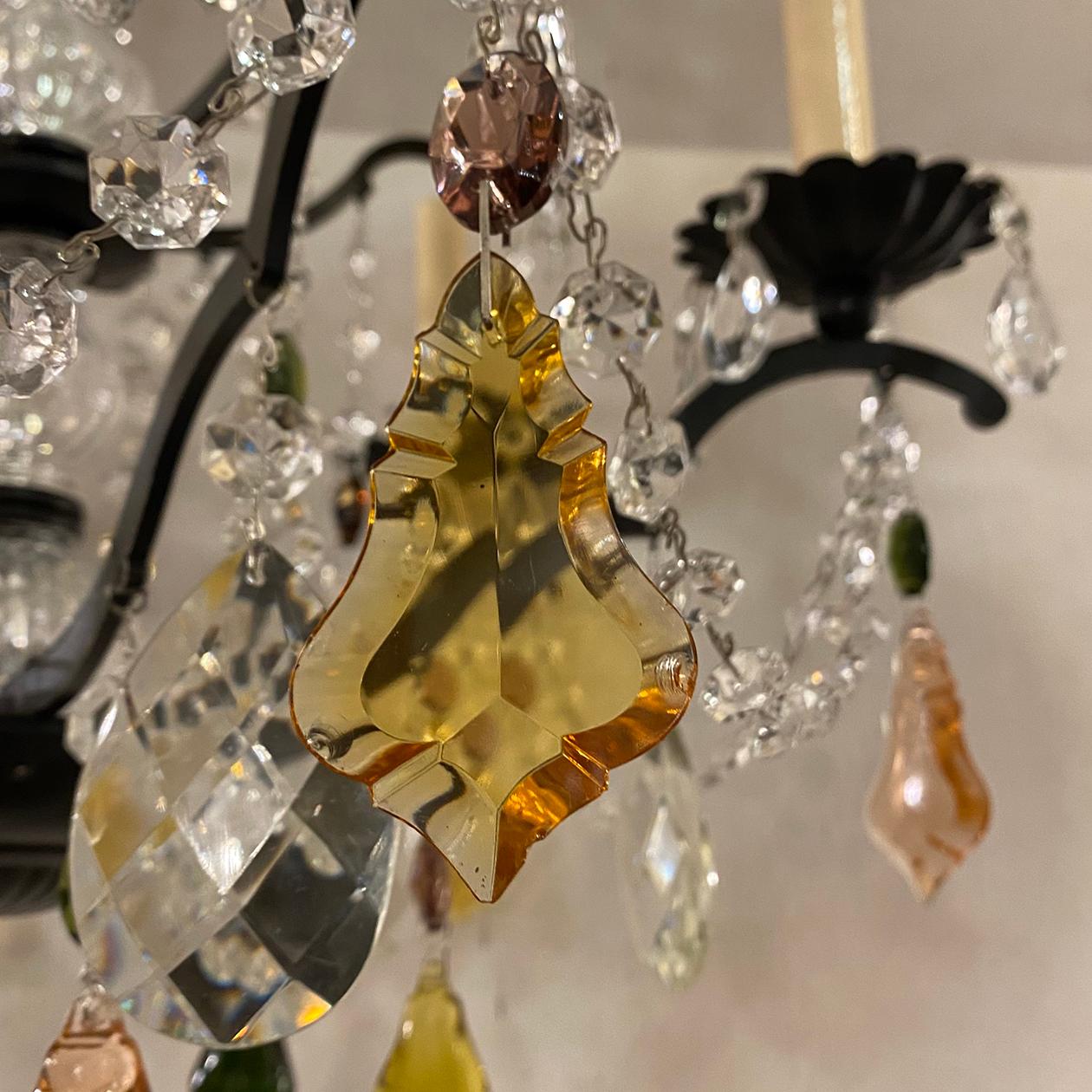 Mid-20th Century French Crystal Chandelier