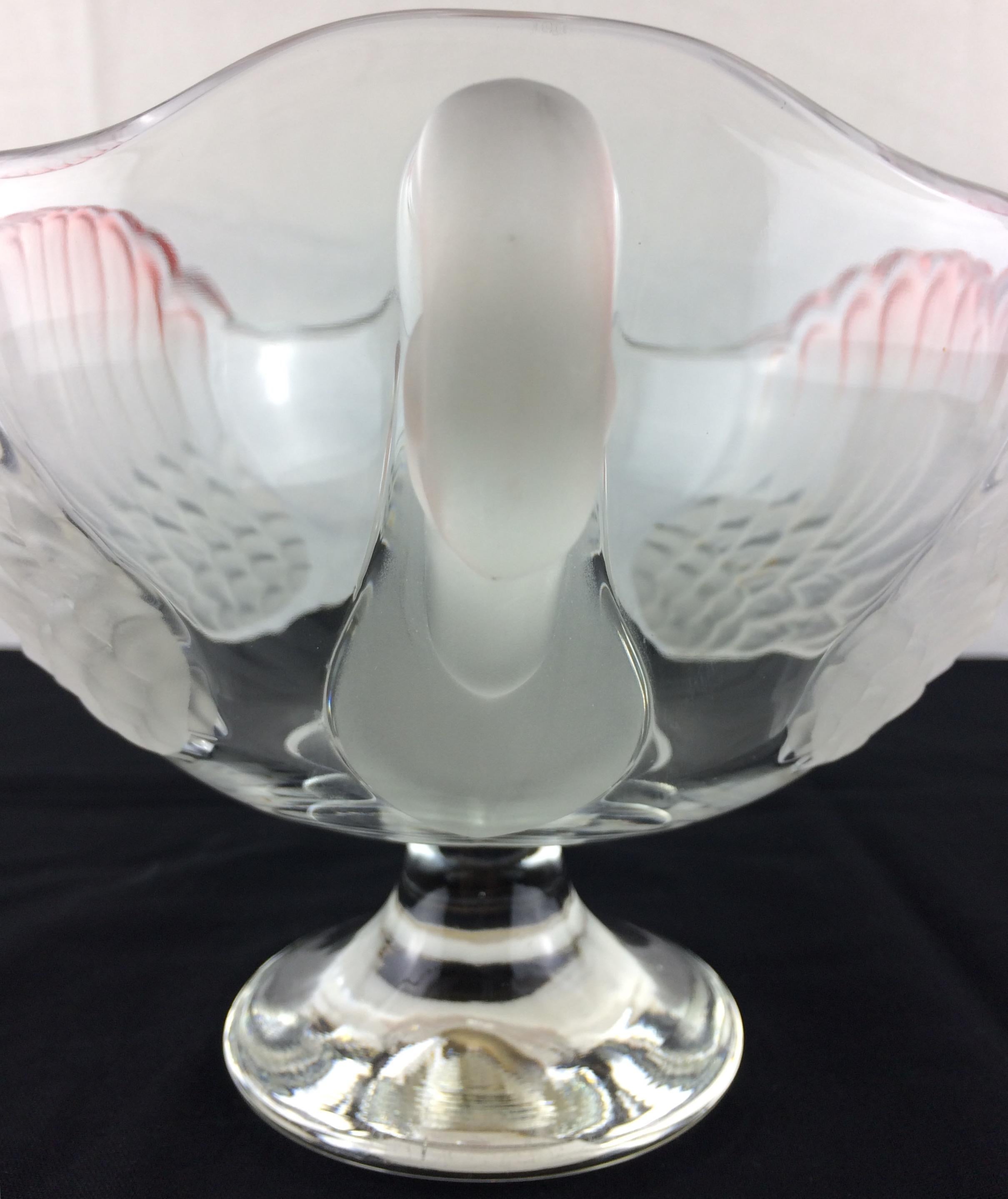 Frutero o fuente de cristal francés Francés en venta