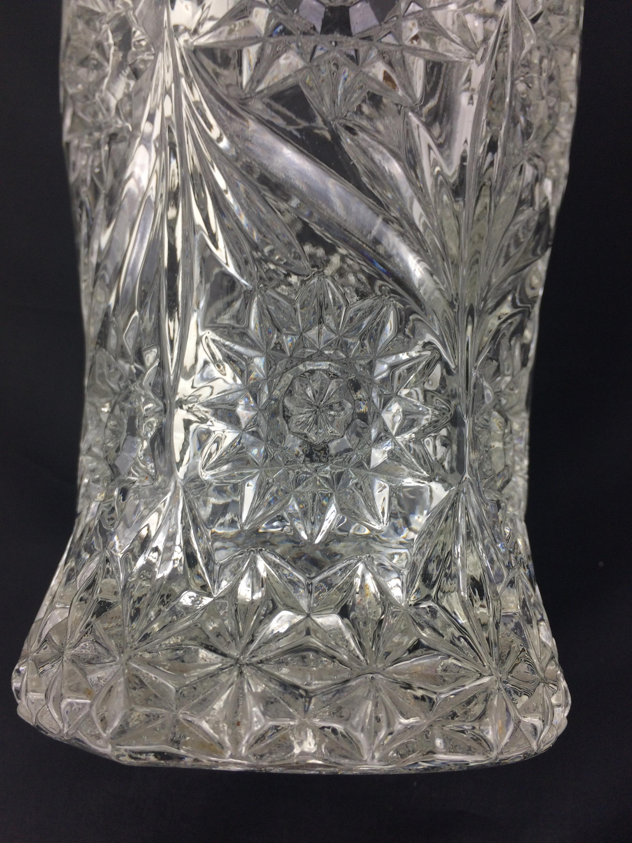 French Art Glass Vase In Good Condition For Sale In Miami, FL
