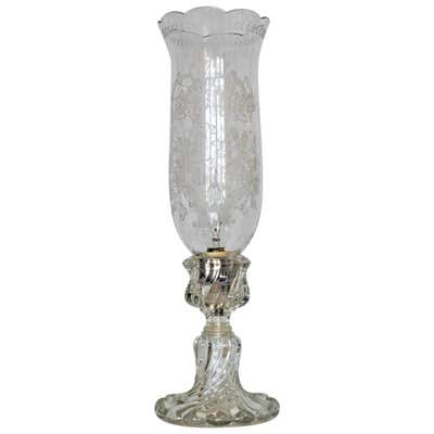 Drexel Crystal Cube Lamp at 1stDibs | drexel heritage crystal lamps ...