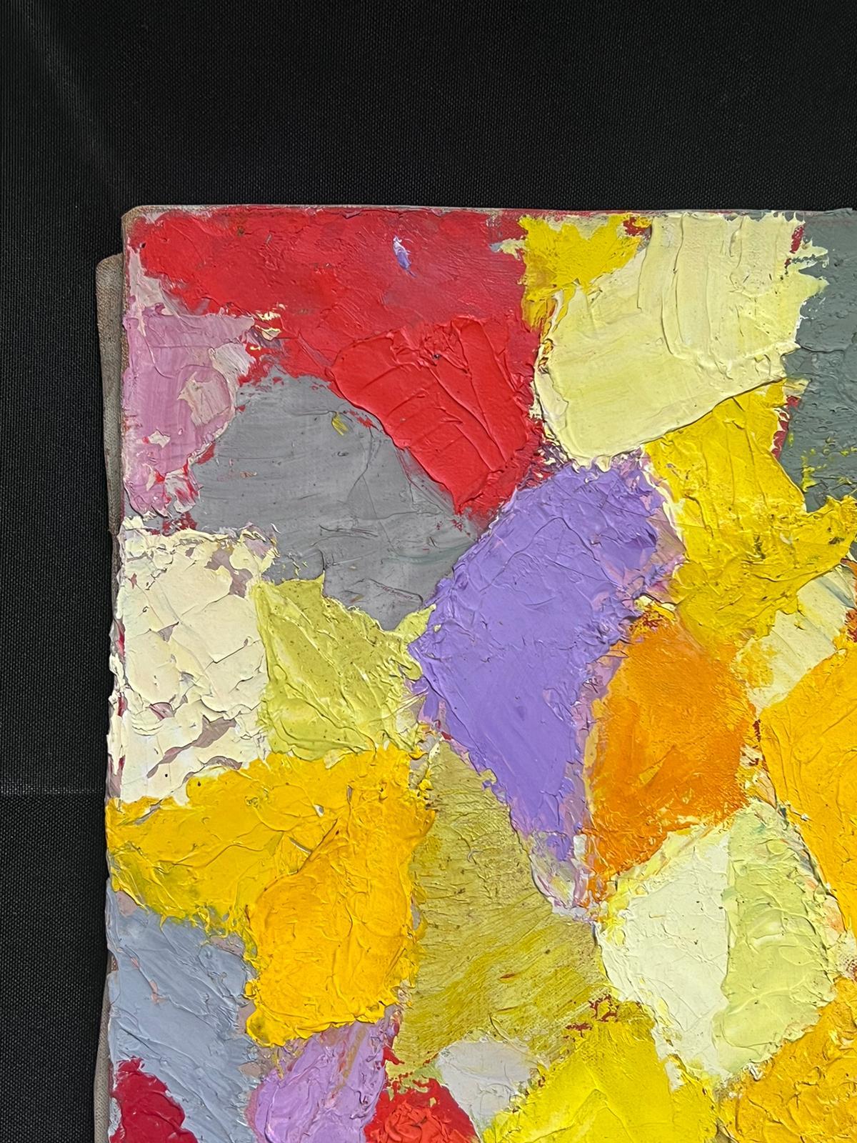 Composición abstracta
Artista cubista francés, hacia la década de 1950
óleo sobre lienzo, sin enmarcar
lienzo: 20 x 26 pulgadas
procedencia: colección privada, Francia
estado: muy bueno y en buen estado