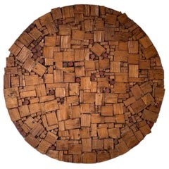 "Französische Kurve" Assemblage-Wandskulptur von Bernard Langlais um 1959
