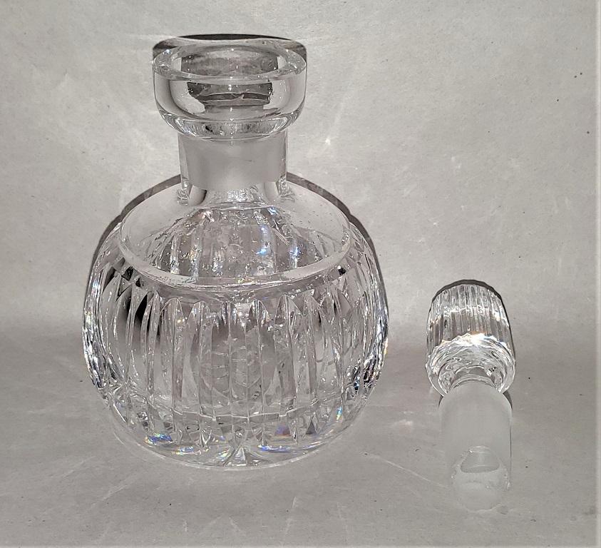 French Cut Crystal Baccarat Style Perfume Bottle 3