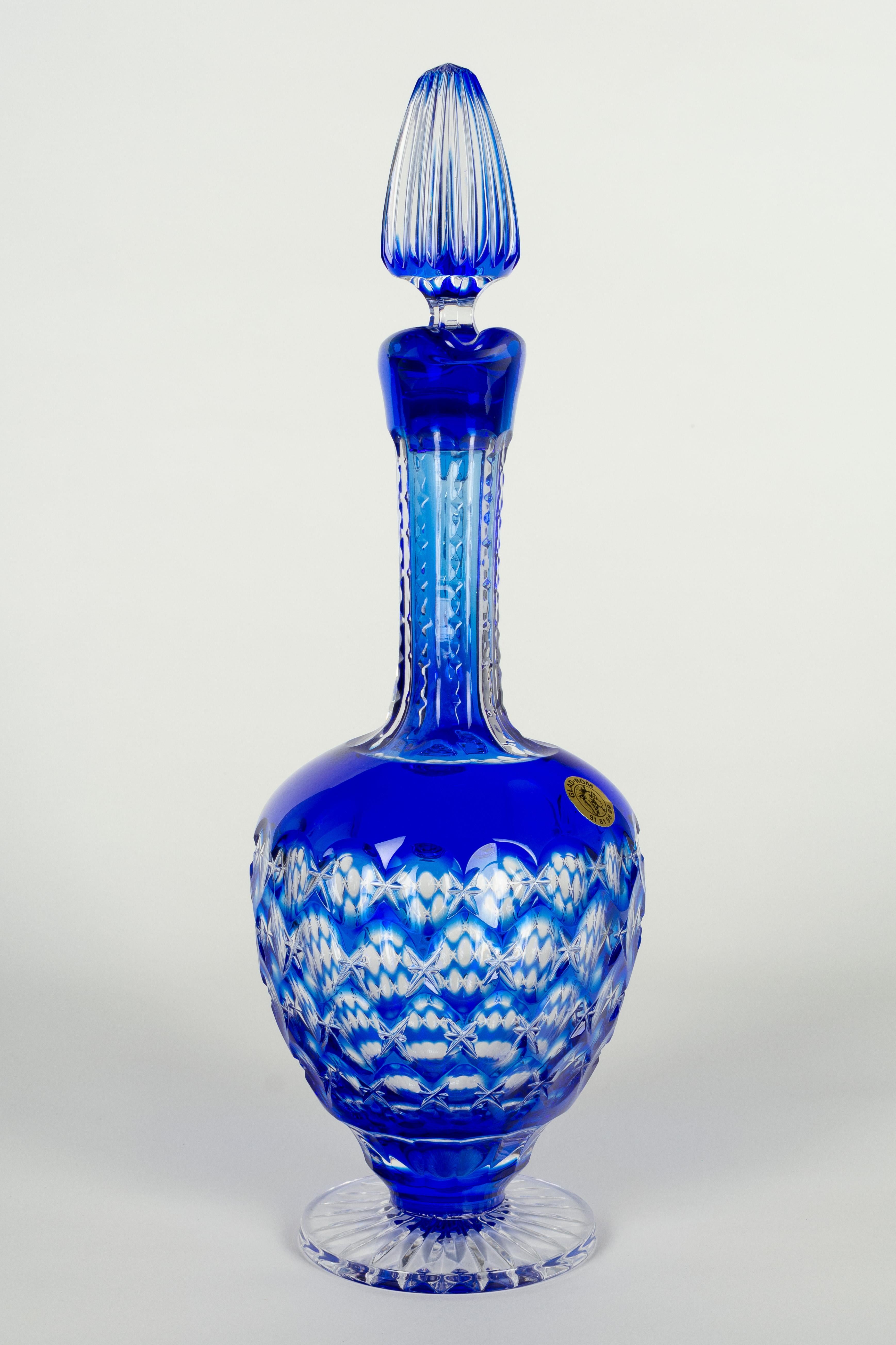 French Cut Crystal Decanter 2