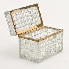 Jewelry Box, Cut Crystal