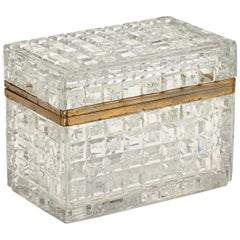 Jewelry Box, Cut Crystal