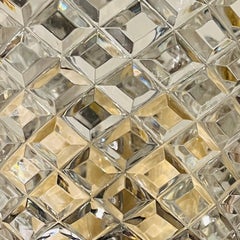 Lanterne en cristal taillé français