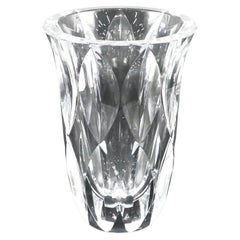 French Cut Crystal Vase by Saint-Louis, Late 20th Century