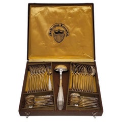 Ensemble de couverts Orfèvrerie-Couverts ATO, 37 pièces, en métal argenté