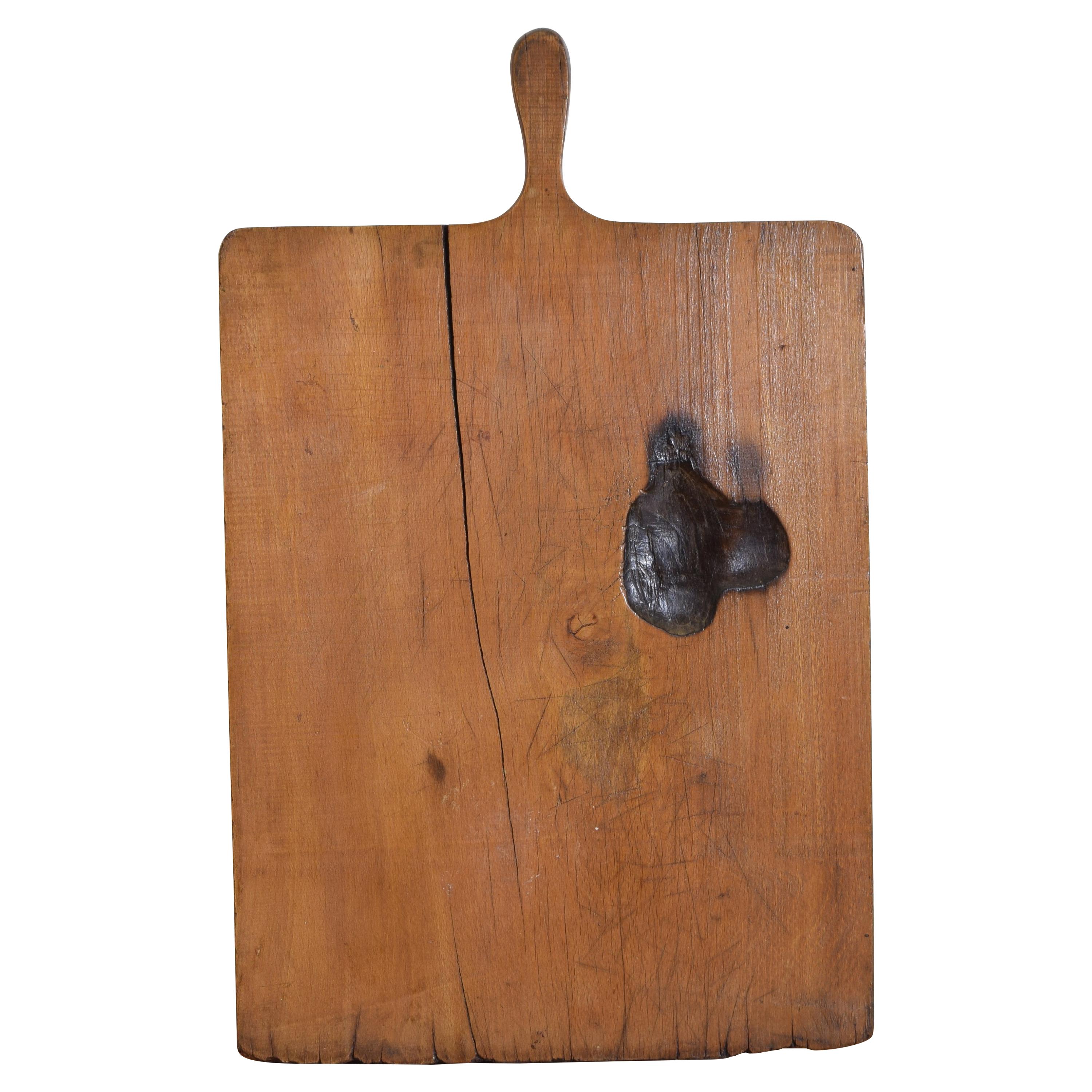 French Cutting Board in Pinewood, Early 20th Century