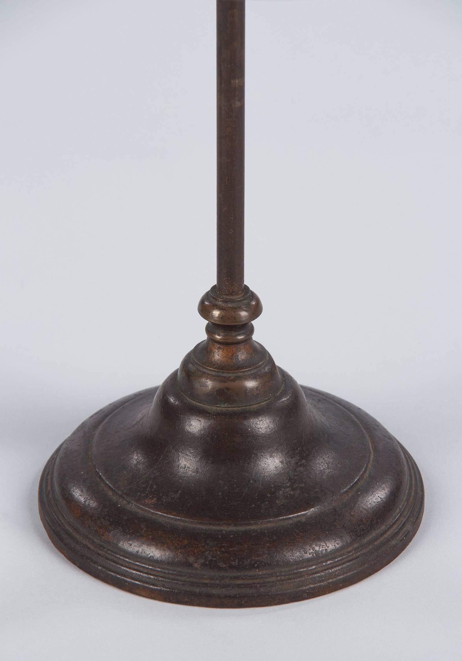 French Daum Nancy Signed Art Nouveau Glass Desk Lamp, 1900s 9