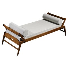 French Daybed by René Jean Caillette for Charron circa 1952