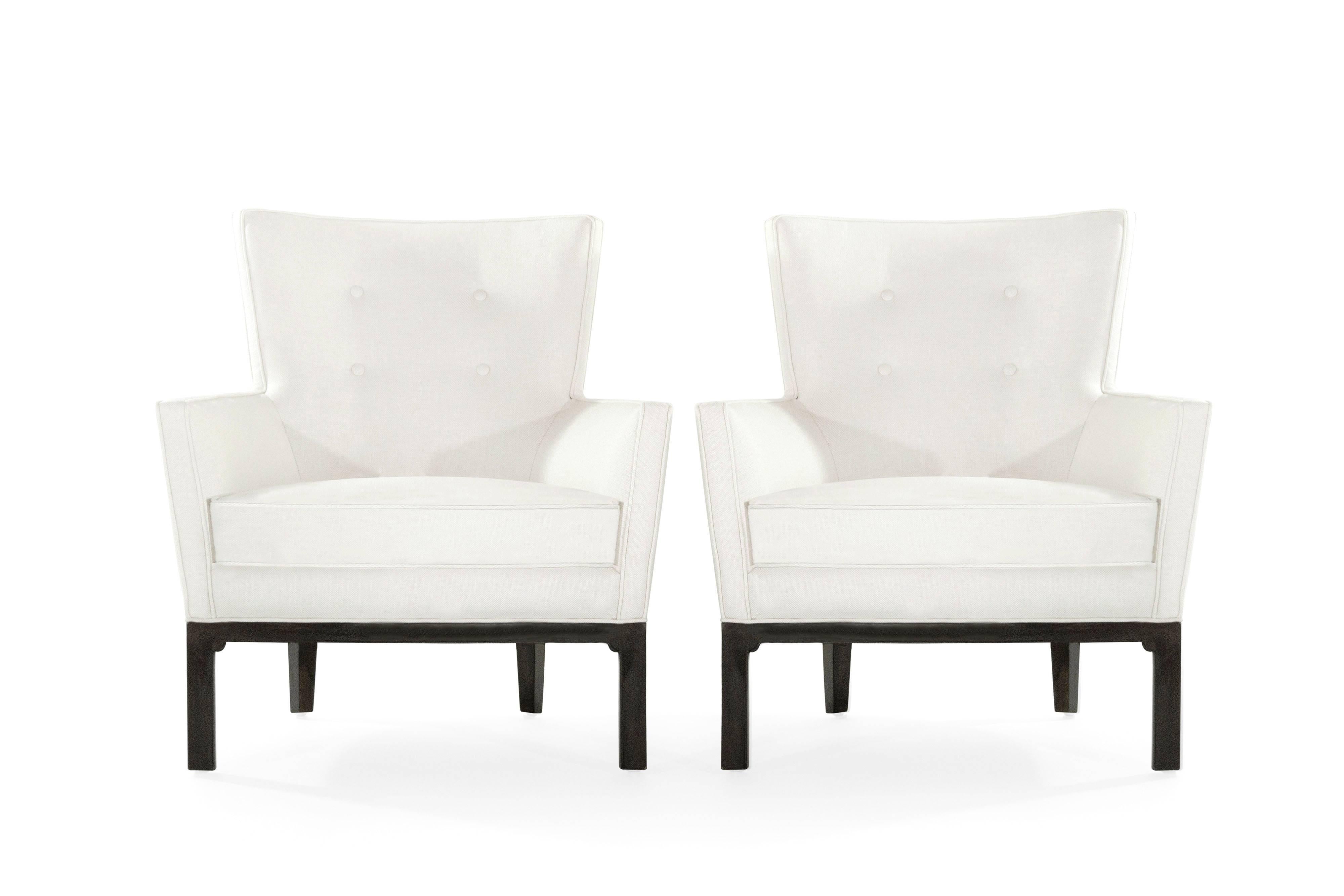 Art Deco Distinguished French Deco Armchairs, circa 1940s