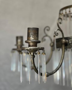 Lustre Art Déco français « Modernisé »