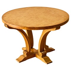 Tavolo Occasionale Rotondo Deco Francese C.C.