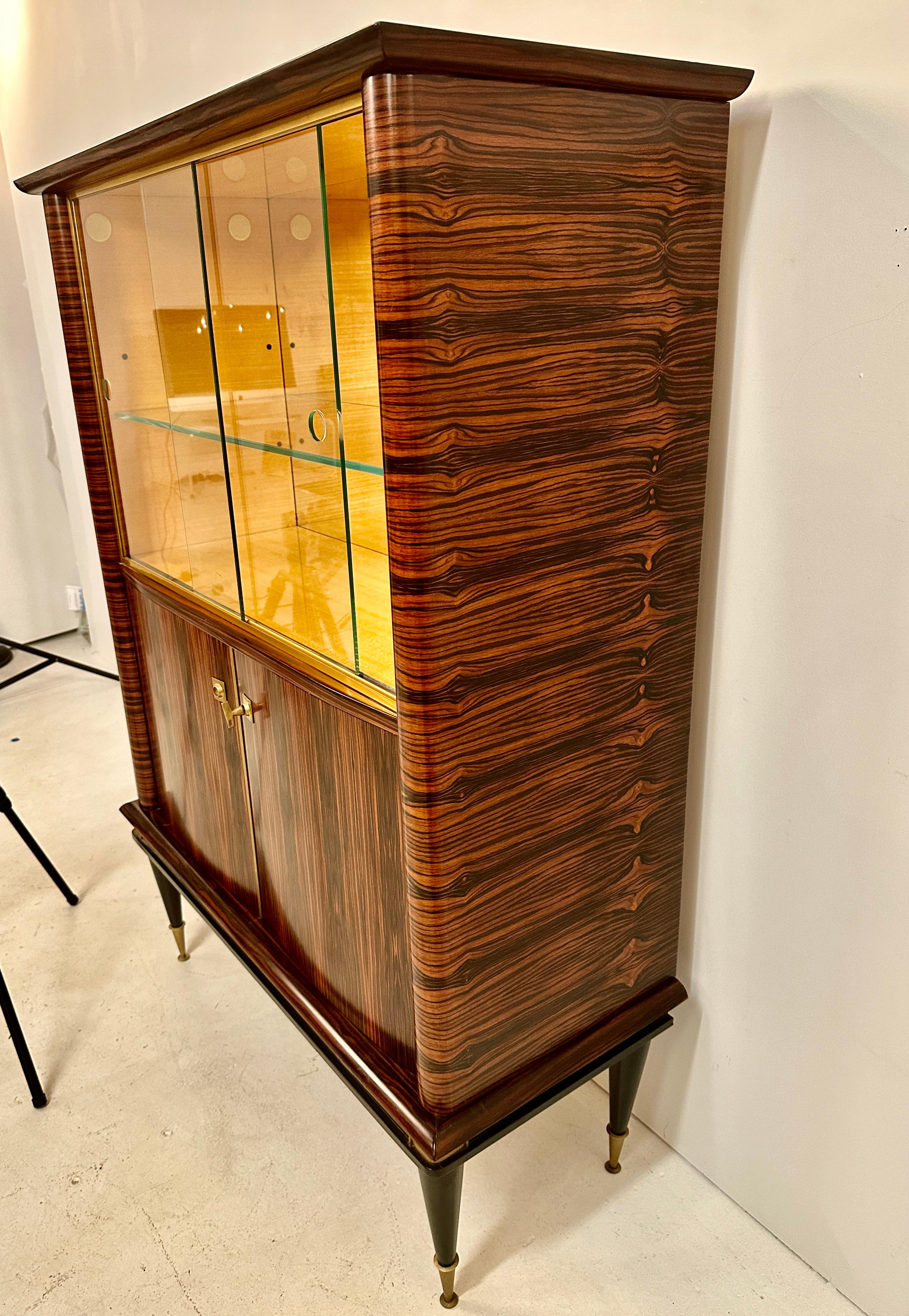 Mueble Bar Estilo Deco Francés de NF Ameublement en Bueno estado para la venta en Norwalk, CT