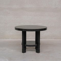 French Deco Style Mid-Century Tiered Side Table or Coffee Table