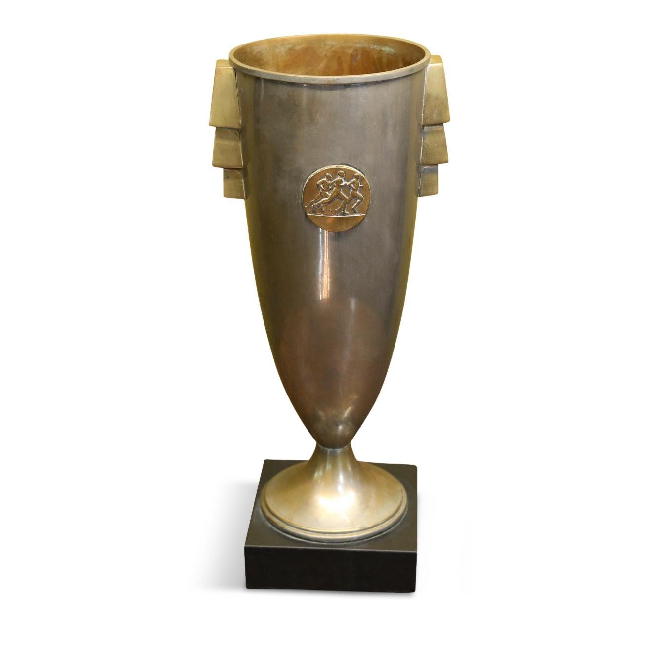 Copper French Art Deco Trophy Cup