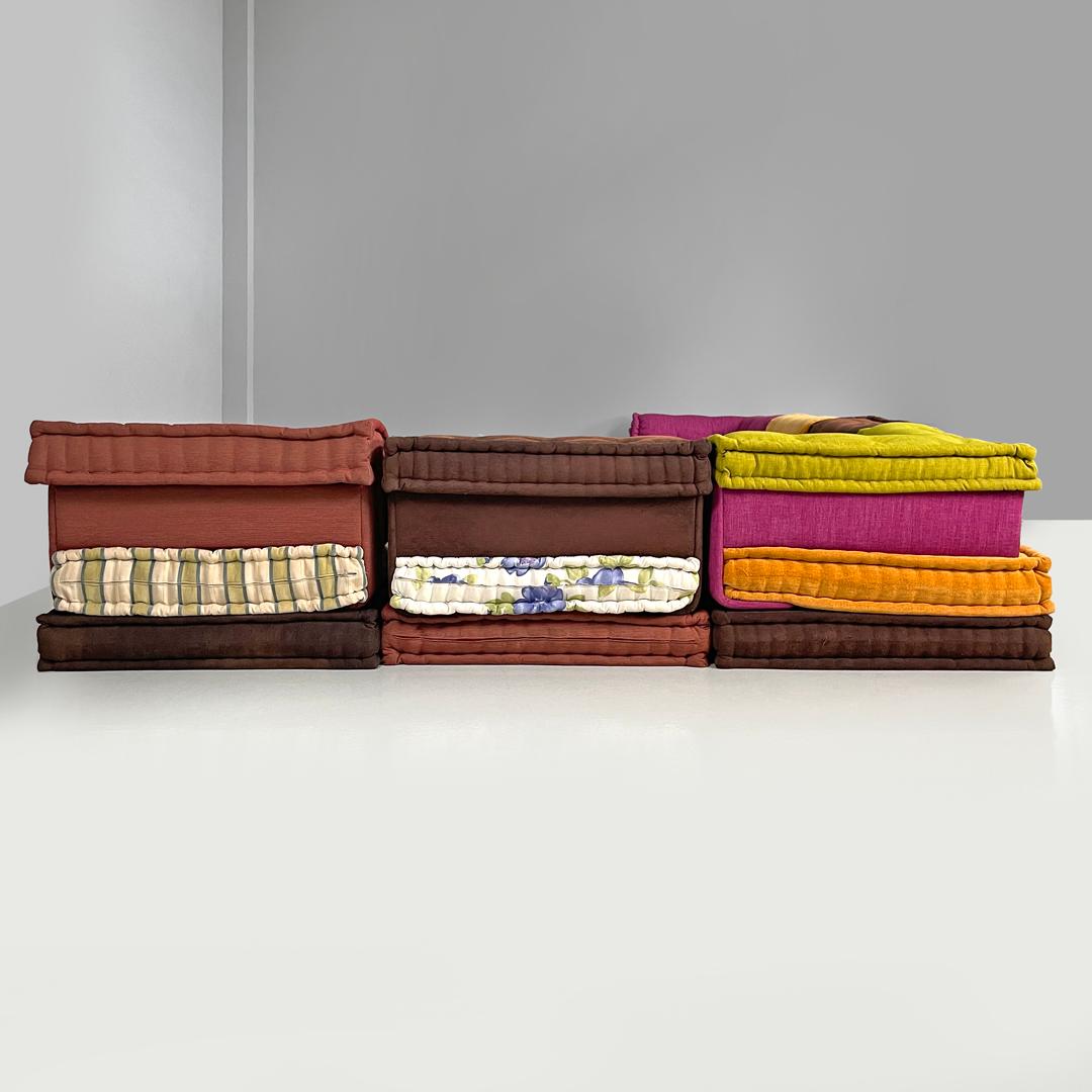 XXIe siècle et contemporain Canapé modulaire Mah Jong de Hans Hopfer pour Roche Bobois, années 2000 en vente