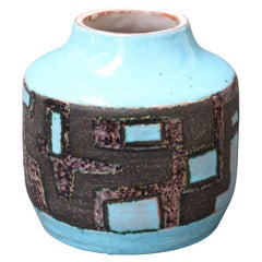 Vase décoratif français en céramique de Jean-Claude Courjault '1961'